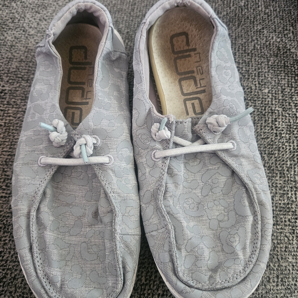Hey Dude Kid's Gray Casual Shoes Nh1